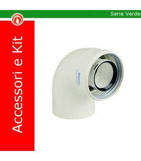 IMMERGAS 3.012093 90 ° bend kit, diameter 60/100 green series
