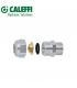 Connection chromed 1/2 '' male Caleffi, for copper