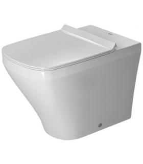 Floor standing toilet back to wall, Duravit, Durastyle, white