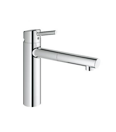 Kitchen mixer with extractable hand shower Grohe collection Concetto