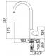 Miscelatore lavello da cucina Nobili serie Live doccetta estraibile