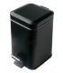 Bathroom dustbin Colombo collection black&white