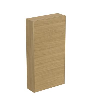 Ideal Standard Conca veneered column cabinet with two doors