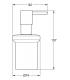 Soap dispenser lay-on Grohe Essentials