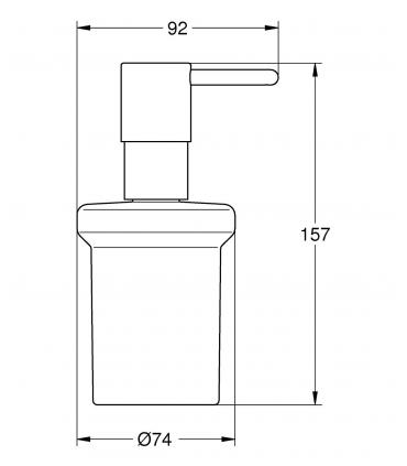Soap dispenser lay-on Grohe Essentials