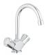 Grohe rubinetto tradizionale monoforo lavabo adria 21375 cromo.