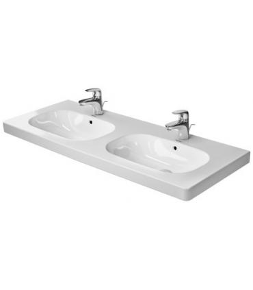 Lavabo consolle Duravit, collezione D-Code, ceramica bianco