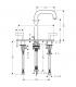 Hansgrohe rubinetto tradizionale tre fori lavabo axor raindance 39136.