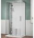 Standard double sliding shower enclosure Novellini Glax 1 2.0 On the right