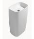 Lavabo a pavimento monolitico Ceramica Flaminia Flag FG52C