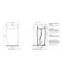 Lavabo a pavimento monolitico Ceramica Flaminia Flag FG52C