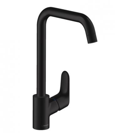 High mixer Square spout for sink Hansgrohe collection Focus 260