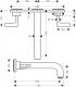 Hansgrohe rubinetto tradizionale a parete lavabo axor Citterio 39148.
