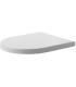 Enveloping toilet seat for toilet close-coupled Duravit, Starck 3