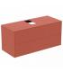 Mobile per lavabo in MDF a due cassetti Ideal Standard Conca