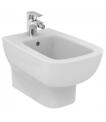 IDEAL STANDARD single hole wall mounted bidet white collection Esedra