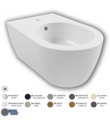 Bidet sospeso monoforo fissaggi nascosti serie Fusion Alchemy art.A0Y1D901