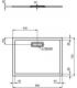 Ideal Standard Ultraflat New rectangular shower tray