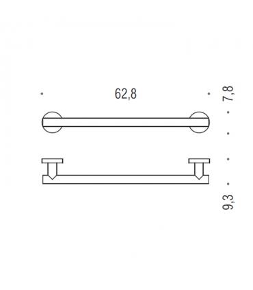 Colombo Hotellerie series horizontal / vertical safety grab bar