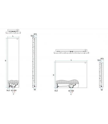 Irsap Relax Over Power plate radiator