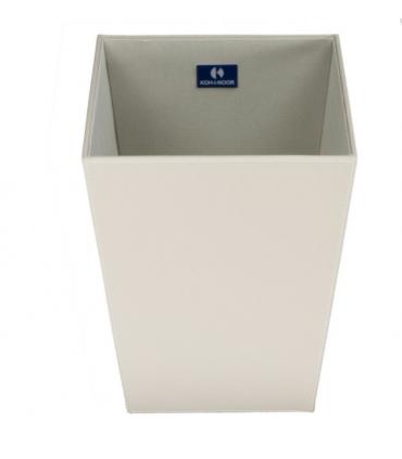 Koh-i-Noor waste paper bin, model 2603 in eco-leather