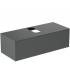 Mobile lavabo laccato con un cassetto, Ideal Standard Conca