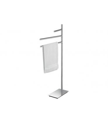 Montants equipes pour lavabo Colombo square collection chrome