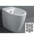 Bidet au sol mural, Simas LFT Spazio LFT21