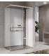 Novellini Glax 2 2.0 2pHydro Plus flat 4.5dx cabine de douche multifonctionnelle