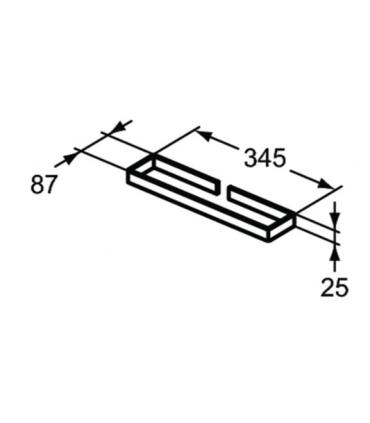 Ideal Standard Porte-serviettes carré Adapto art.U8427 chrome