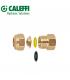 Raccordement droit 3/8 '' femelle Caleffi, pour cuivre