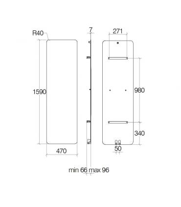 Kit pipe covering, Lineabeta, collection Caligo, model 7516