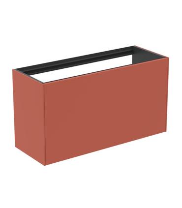 Slim lacquered cabinet without top for Ideal Standard Conca washbasin