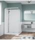 Standard shower enclosure Novellini Glax 1 2.0 2P sliding left