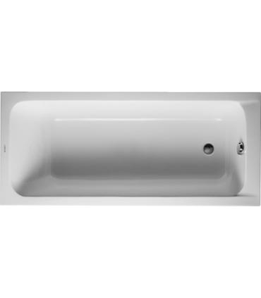 Duravit, vasca da incasso , D-Code, acrilico bianco