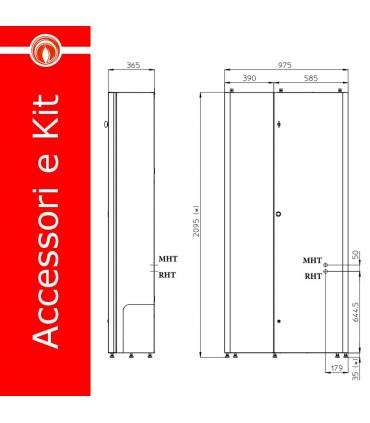 Kit Domus container  (armoire technique pour l'interieur) IMMERGAS  3.022167