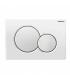 Flush plate with 2 buttons, Geberit Sigma01