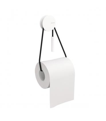 Porta carta igienica Bath+ serie Diabolo bianco