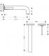 Miscelatore a parete lavabo Hansgrohe axor Citterio art.39113000