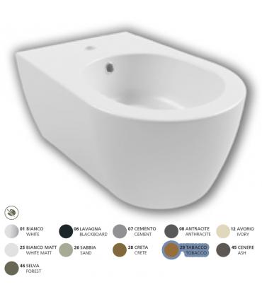 HATRIA Wall mounted bidet single hole hidden screws collection Fusion Alchemy