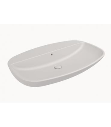 Lavabo à poser / suspendu monotrou Flaminia Nuda avec plans