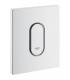 Flush plate 1 button for urinal, Grohe collection Arena Cosmopolitan