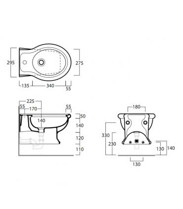 Bidet sospeso, Simas serie Lante