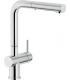 Sink mixer high spout kitchen  Nobili Live with hand shower