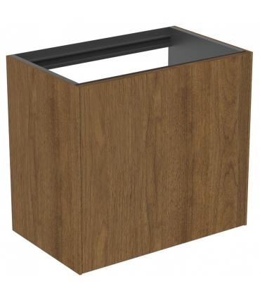 Slim veneered cabinet without top for Ideal Standard Conca washbasin