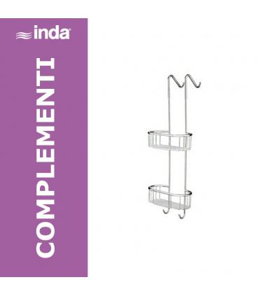 Grille douche double accrocher, Inda