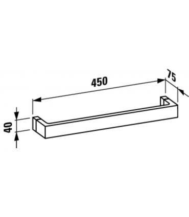 Laufen towel rack Kartell series