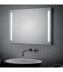Koh-I-Noor mirror with LED side lights, height 60 cm