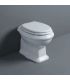 Floor standing toilet with vertical outlet Simas arcade