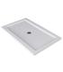 Receveur de douche Papier blanc mat duralight 140x100 art 925A